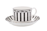 bold stripes coffee cup set