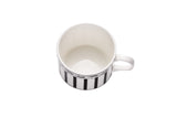 bold stripes coffee cup set