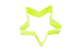 cookies, toast, fruit, star shapped cutter 5 sizes /pc