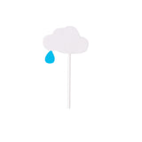 Rainbows and cloud cake topper