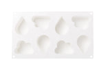 Cloud rain drop silicon mousse mold
