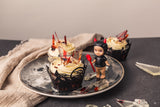 Little angels dolls cake décor black daredevil