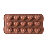 Small hearts chocolate mold 15