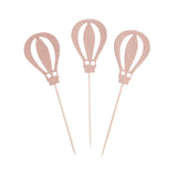 Balloon cupcake topper 3/pack