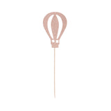 Balloon cupcake topper 3/pack