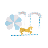 Horse carrousel Cake Topper