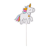 Happy Birthday Unicorn Banner cake topper DIY Kit stars