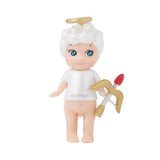 Little angels dolls cake décor white cupid angel