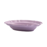 Matte finish colored plates Oval Large Plate Pink