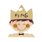 Prince wooden clothes hanger