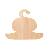 Black Penguin wooden cloth hanger