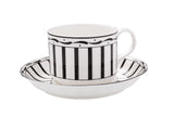 bold stripes coffee cup set