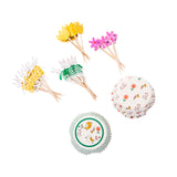 Happy bunny cupcake toppers and cups set