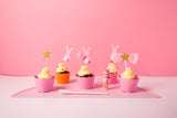 Little angels dolls cake décor pink chipmunk