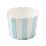 wavy muffin paper cup stripe