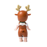 Little angels dolls cake décor orange reindeer