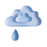 Cloud& rain drop shaped plate & bowl Cloud Plate